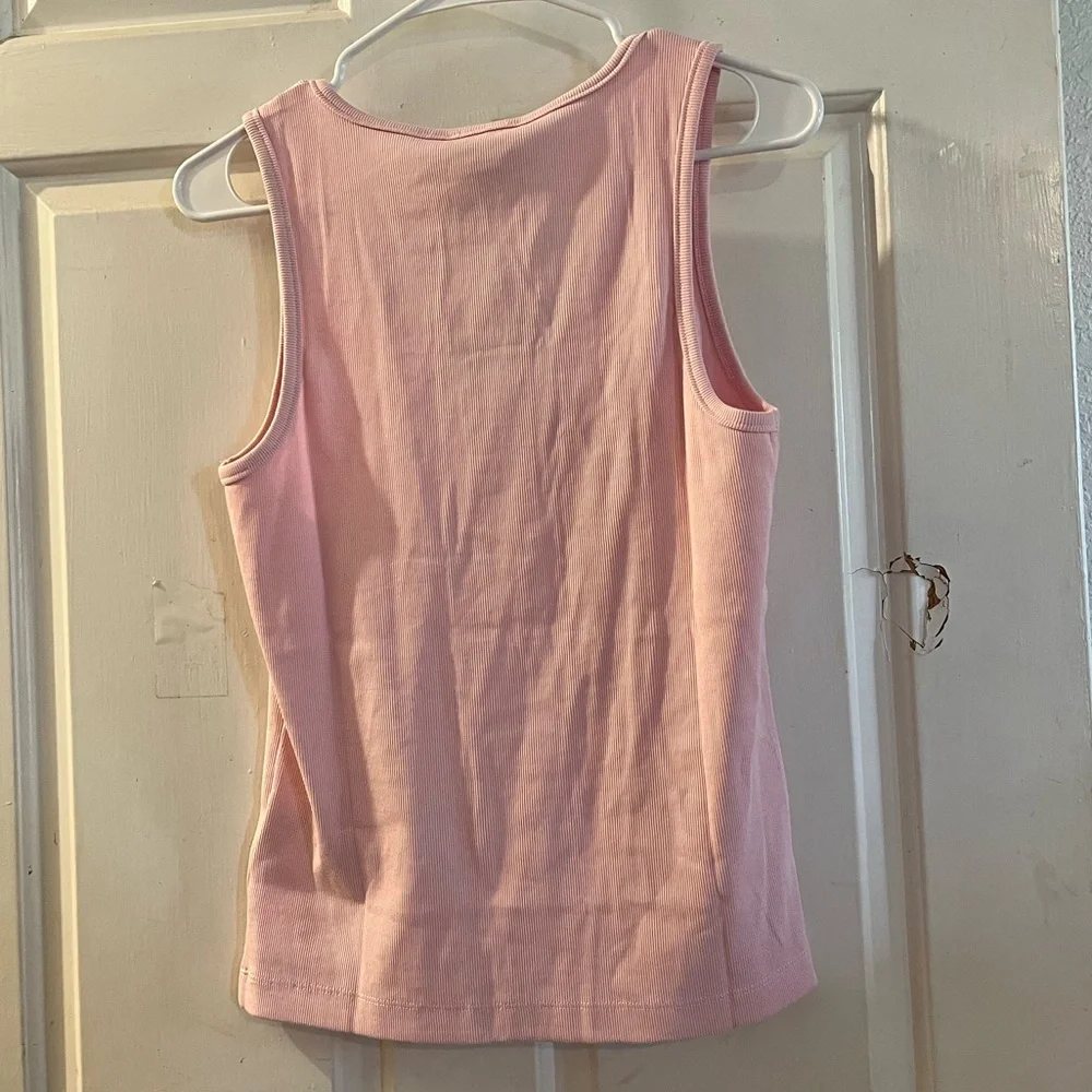 Calvin Klein Light Pink Tank Top - Picture 2 of 2